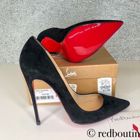 Christian Louboutin Shoes - 👠SOLD👠 so kate Black Suede 120mm Louboutin W/